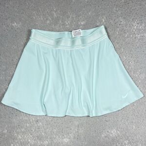 Nike Court Dry Flouncy Tennis Skort Skirt Aqua Green Women’s Small 939318-336